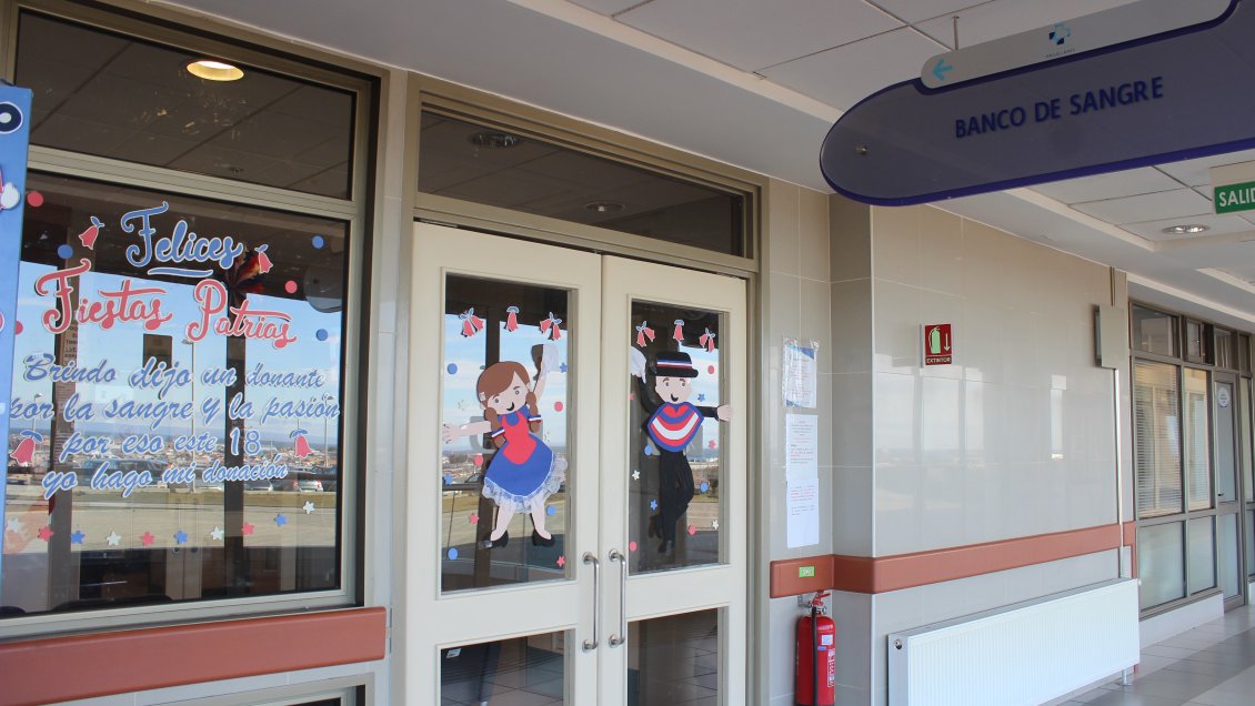 Hospital Clínico de Magallanes inició campaña de donantes de sangre previo a Fiestas Patrias