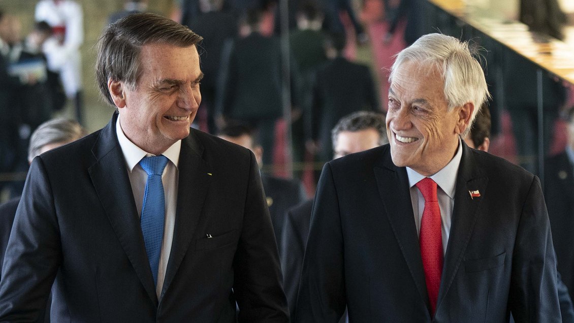 Piñera: No comparto la alusión de Bolsonaro respecto a Bachelet y su padre