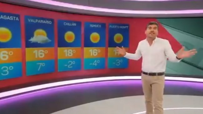 Meteorólogo se burló de la declaración del ministro Monckeberg por las 40 horas