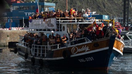  Valparaíso recreó el desembarco del Winnipeg  
