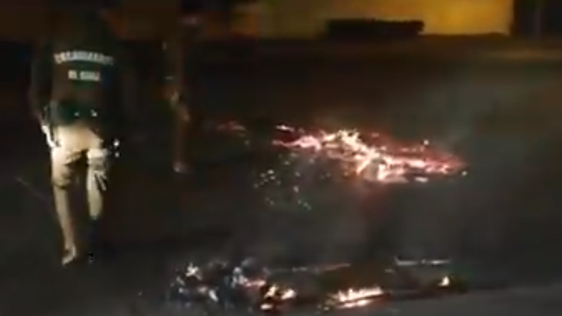 Manifestantes instalan barricadas y cortan tránsito en distintos puntos de Santiago