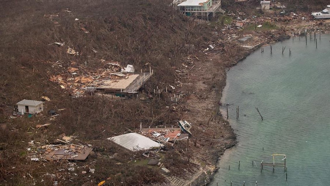 Ascienden a 30 los fallecidos en Bahamas por el huracán Dorian