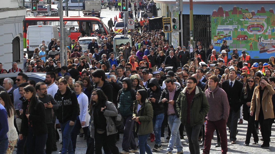 Más de 200 mil personas participaron en simulacro de terremoto y tsunami en región de Valparaíso