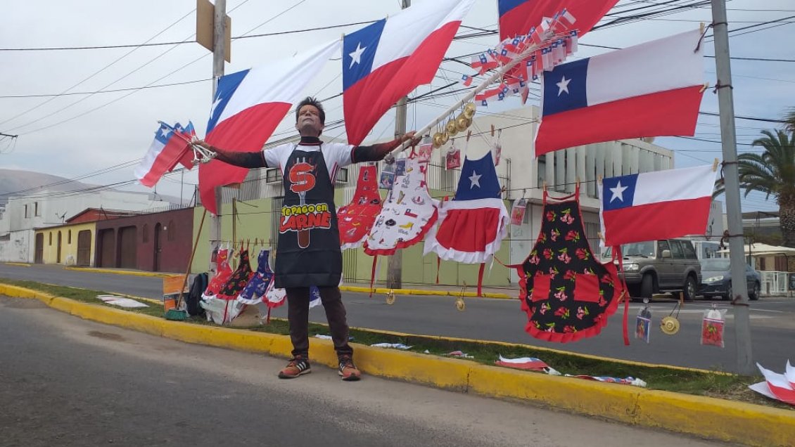 Comerciantes y chicheros preparan el ambiente en la previa del 