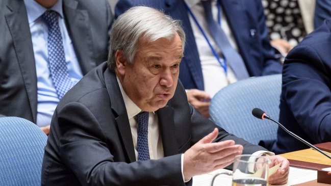 Secretario general de la ONU solidariza con Bachelet tras ataques de Bolsonaro