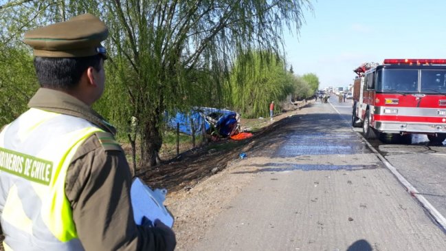 Un muerto y 14 heridos tras accidente de tránsito en San Rafael