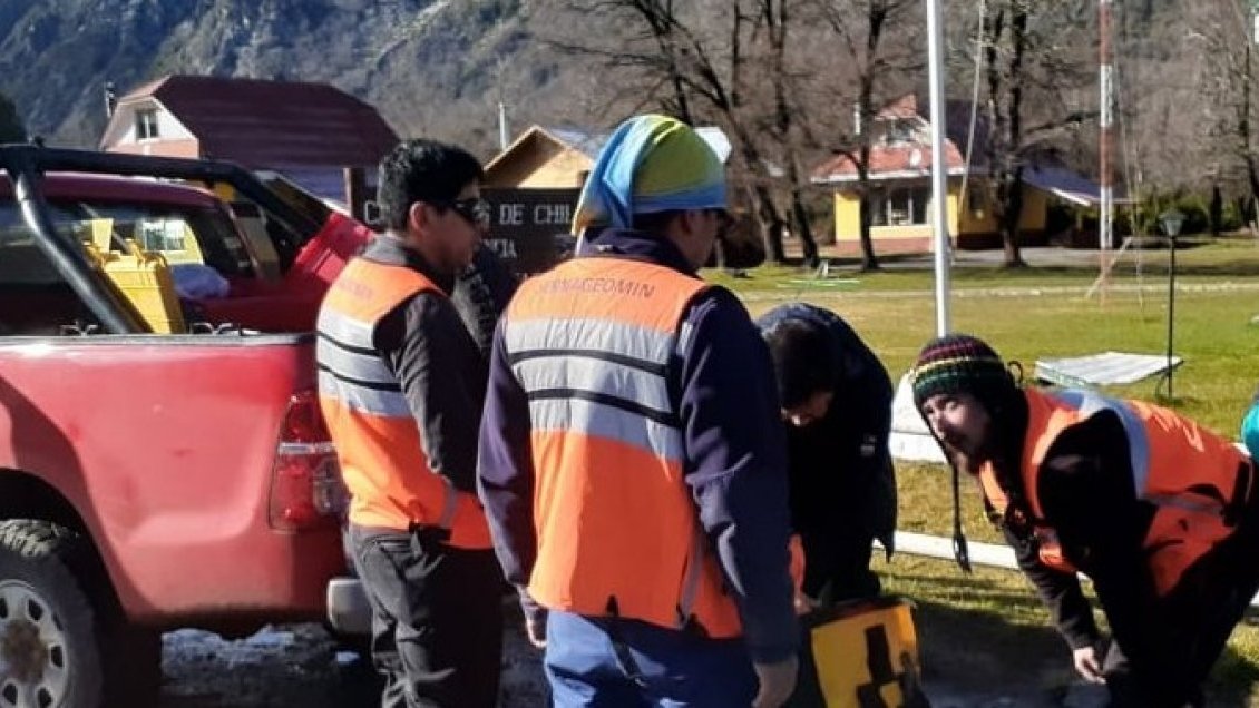 Profesionales de Sernageomin sobrevuelan el Complejo Volcánico Nevados de Chillán