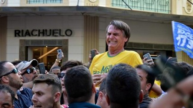 Juez ordenó que el cuchillo con el que fue apuñalado Bolsonaro sea exhibido en un museo