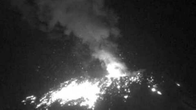 Volcán Nevados de Chillán registró varias explosiones