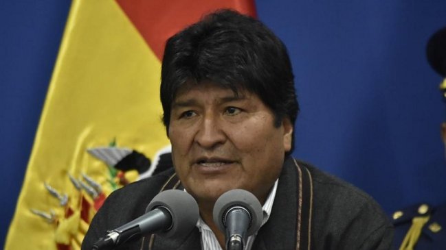Evo Morales calificó de golpistas a quienes atacaron sedes de su partido