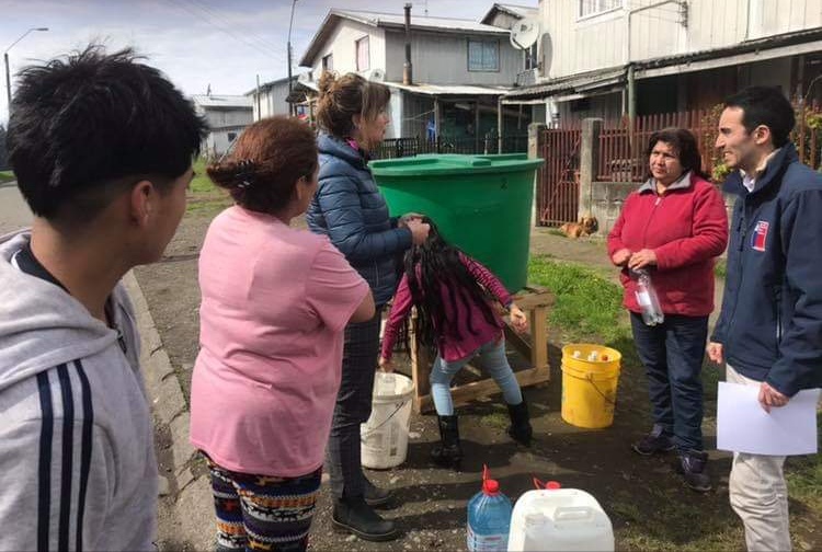 Autoridades revelaron que un diluyente contaminó el sistema de agua potable de Puerto Octay