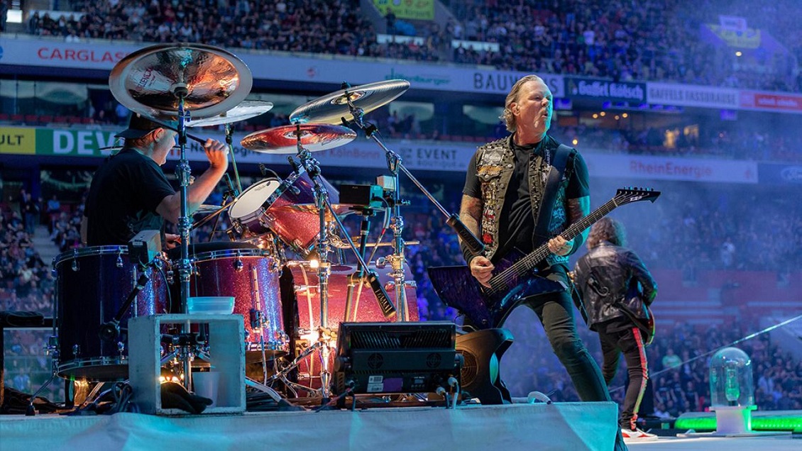 Estudio revela que Metallica es la banda en vivo más grande todos los tiempos