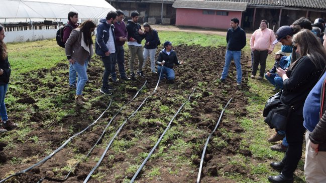 Capacitan a profesionales en el Maule para mejorar el riego y anteponerse a sequía
