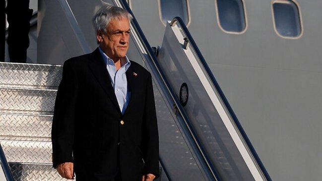 Presidente Piñera llegó a Nueva York para participar en Asamblea General de la ONU