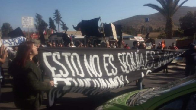 Petorca: Manifestaciones contra la sequía interrumpen flujo vehicular en Ruta 5 Norte