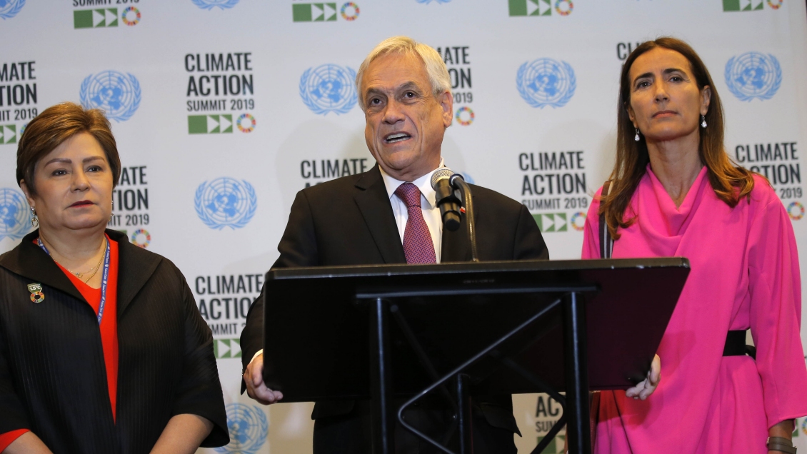 Piñera: Sabemos demasiado para seguir siendo escépticos del cambio climático