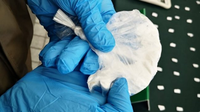 Carabineros decomisó más de 7.000 dosis de pasta base en Chillán