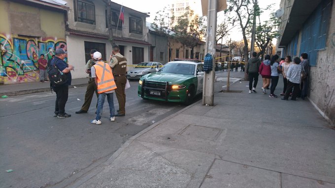 Balacera en plena calle dejó una persona en riesgo vital
