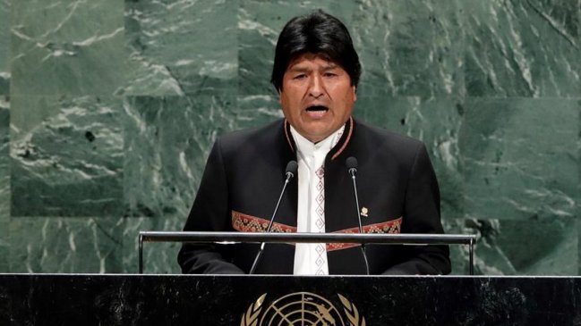 Evo Morales en la ONU: Bolivia no renunciará a su derecho de acceder soberanamente al Océano Pacífico