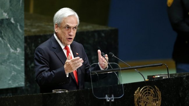 Piñera en la ONU: Si no hacemos nada, el planeta será una zona de sacrificio