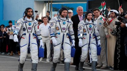  Tres nuevos astronautas viajan a la Estación Espacial Internacional  
