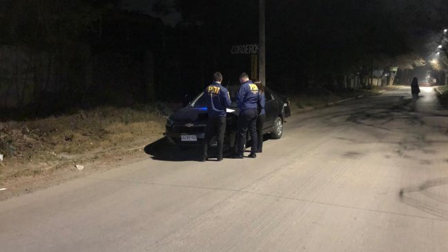 Conductor de app en riesgo vital tras ser baleado por asaltantes en La Pintana