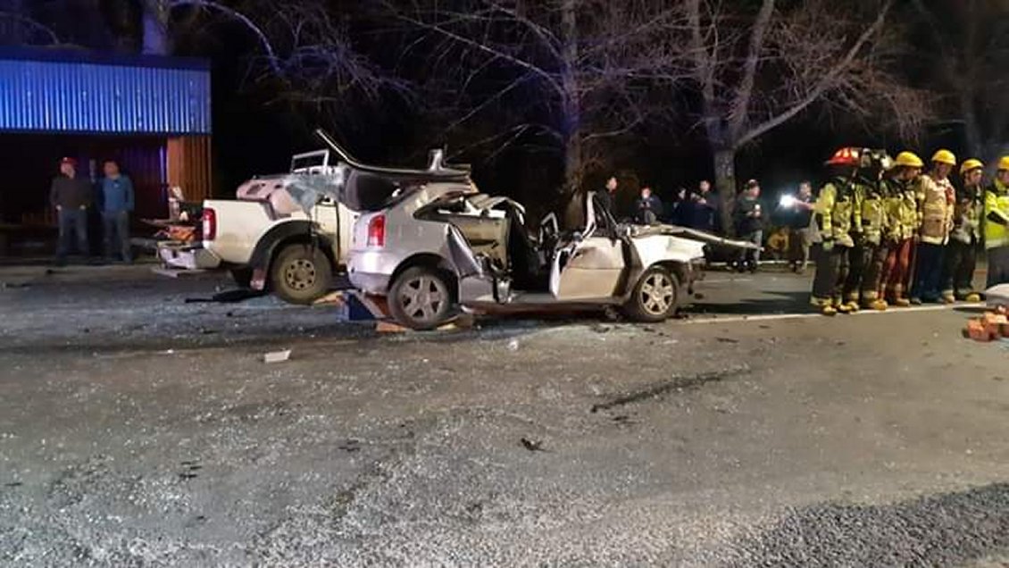 Accidente de tránsito en Chonchi dejó un fallecido y tres lesionados