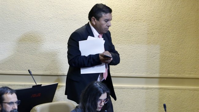 Denunciante del diputado Velásquez: 