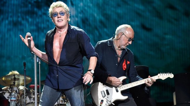 The Who finaliza anticipadamente un show por problemas de voz de su cantante