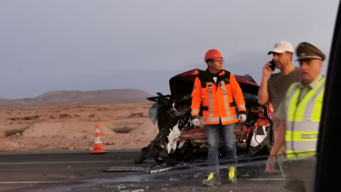 Antofagasta: Aumentarán inspecciones de ruta B-25 tras fatal accidente