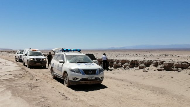 En el desierto de María Elena fue encontrado el cadáver de una mujer