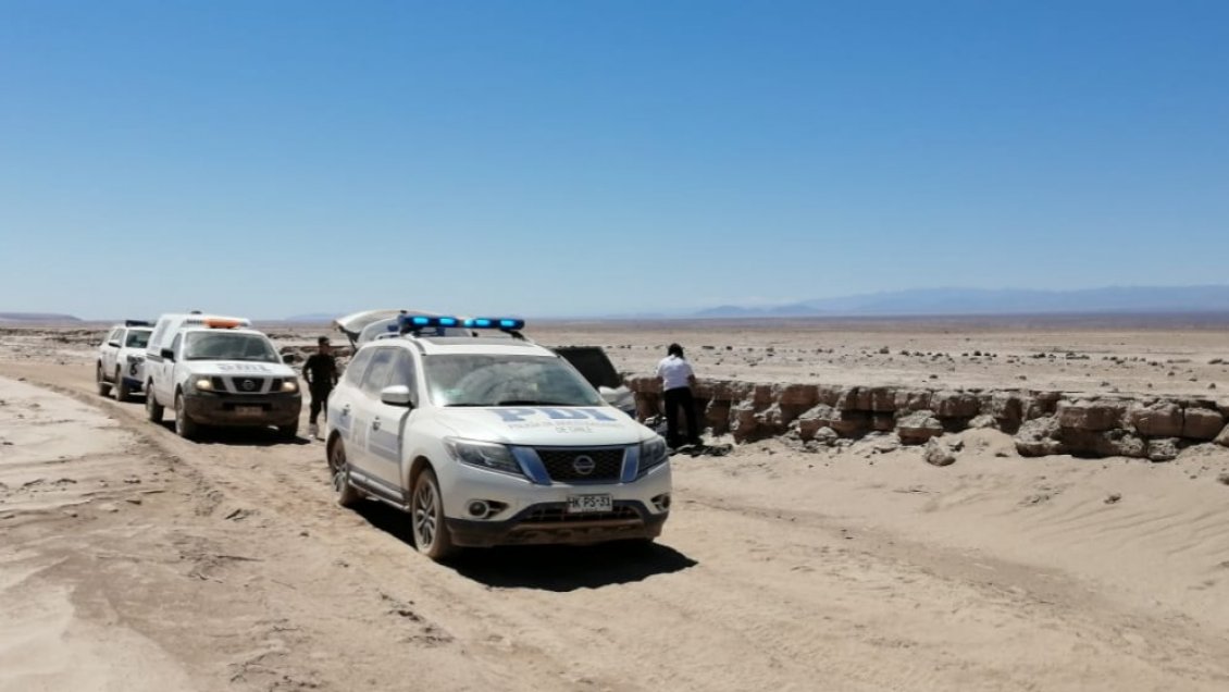 En el desierto de María Elena fue encontrado el cadáver de una mujer
