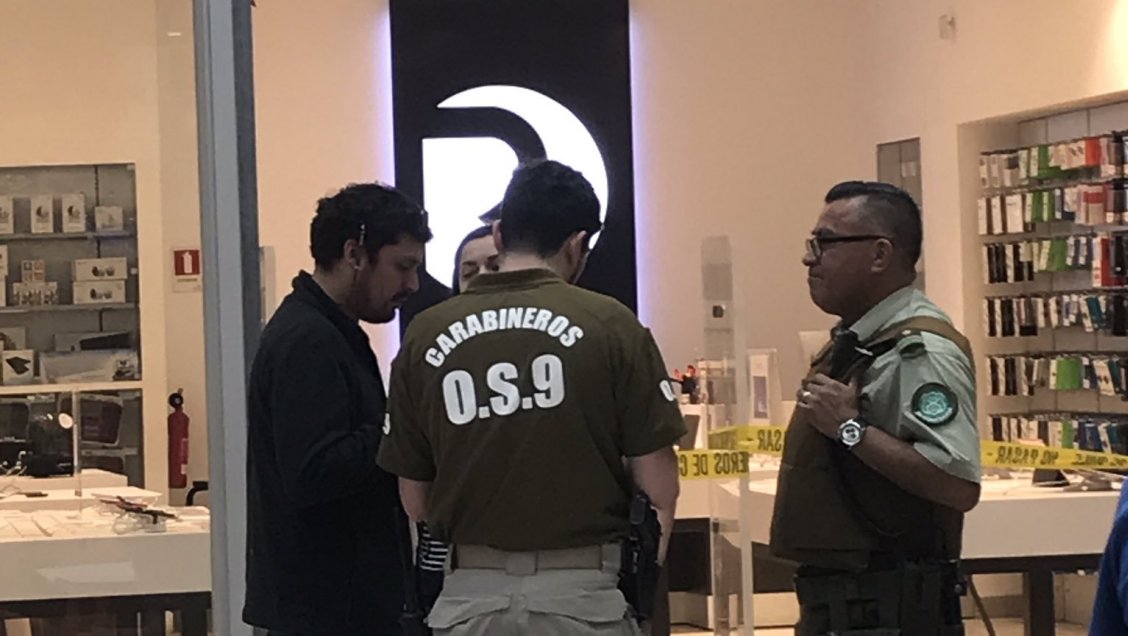 Violento asalto se registró en el Mall Plaza Oeste