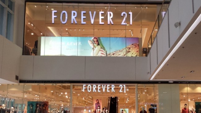 Forever 21 se declaró en bancarrota pero seguirá funcionando en América Latina