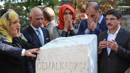   Activistas homenajean a Khashoggi en Estambul un año después de su asesinato 