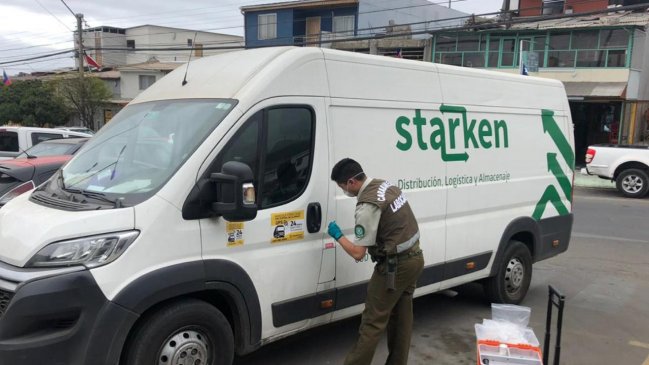 Carabineros detuvo a presuntos autores de robo frustrado a camión de encomiendas en Antofagasta