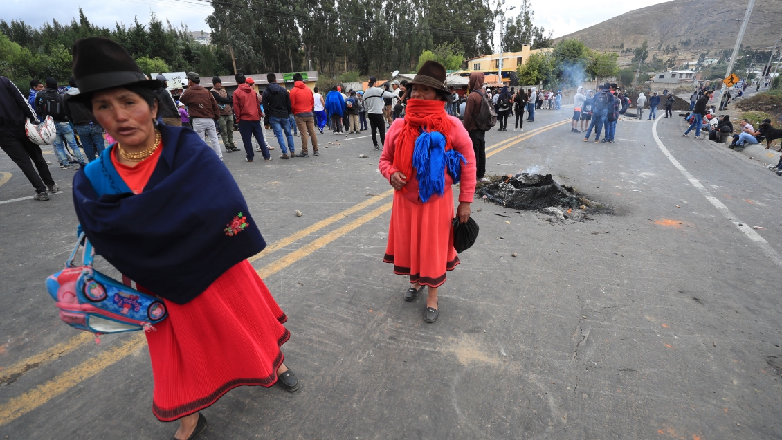 Crisis en Ecuador: Indígenas retendrán a militares que se acerquen a sus territorios
