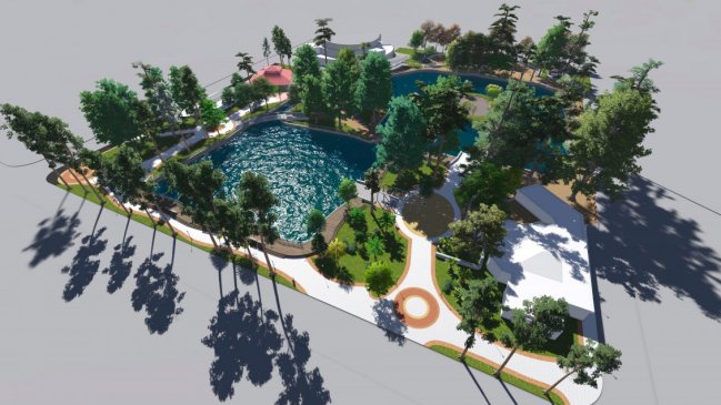Iniciarán remodelación del tradicional Parque Quirell de San Carlos