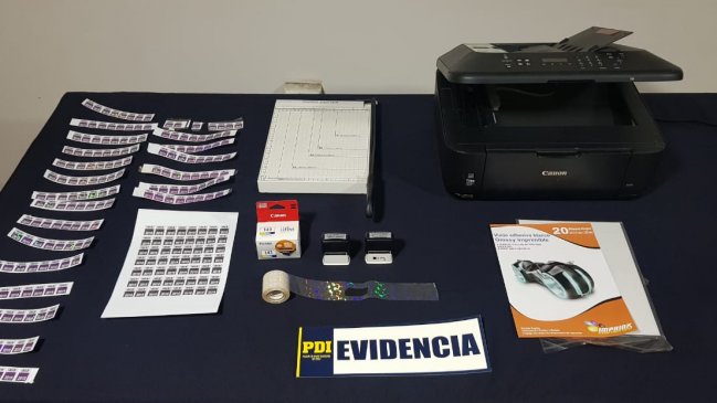 Detuvieron a individuo que falsificaba y comercializaba tarjeta nacional estudiantil