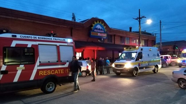 Guardia de seguridad agredió con un fierro a un hombre por sustraer un pan desde supermercado