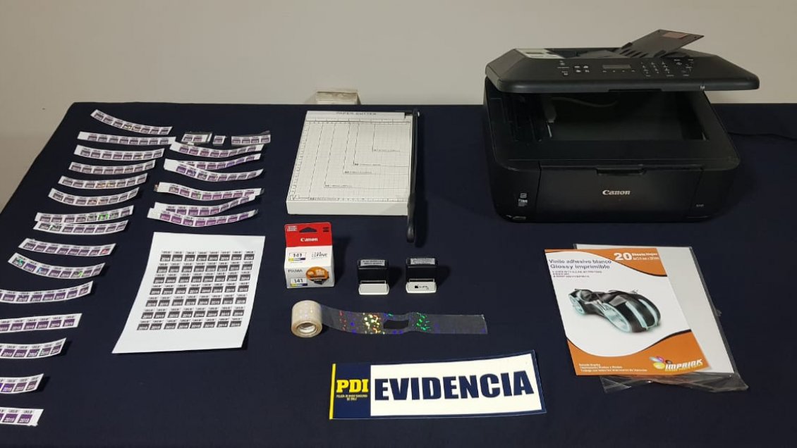 Detuvieron a individuo que falsificaba y comercializaba tarjeta nacional estudiantil
