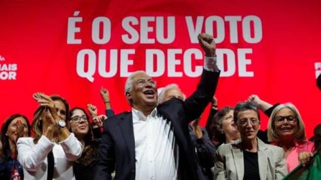  El socialismo ganó con claridad las elecciones en Portugal  