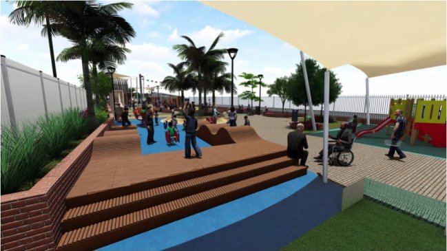 Anuncian la construcción de nuevo parque de juegos para el sector norte de Arica