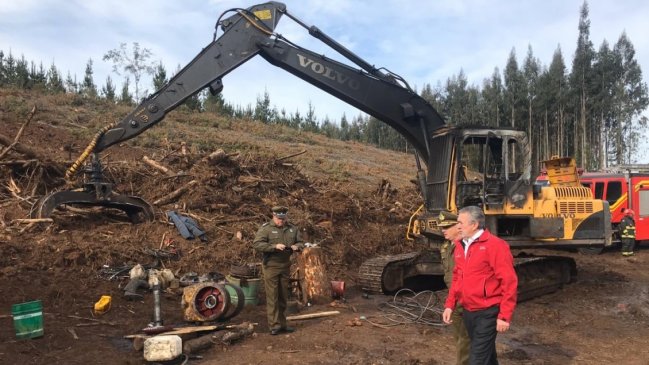 Gobierno confirmó querella por Ley Antiterrorista tras ataque en fundo de Lautaro