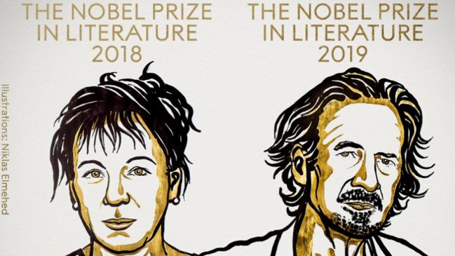  Olga Tokarczuk y Peter Handke ganan los Nobel de Literatura 2018 y 2019  