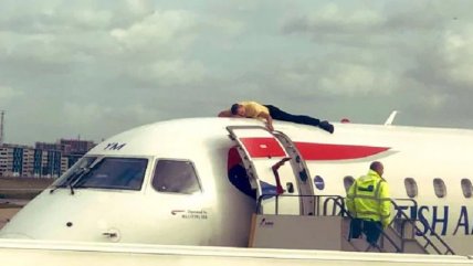  Manifestante ecologista se 