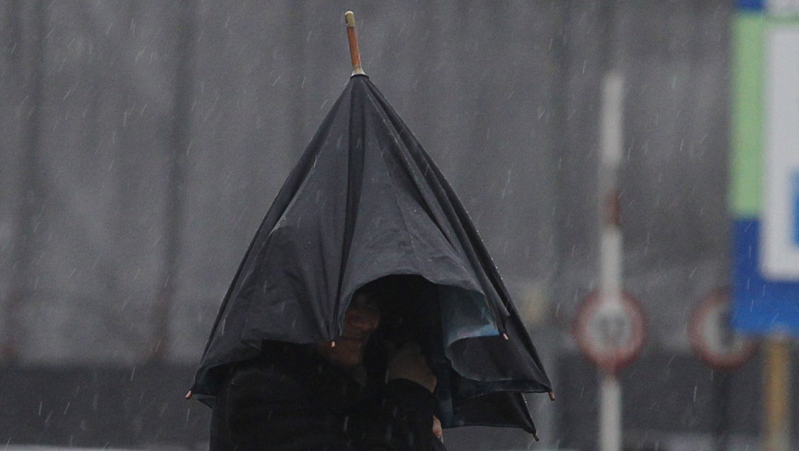 Viento puelche deja a 50 mil clientes sin luz en La Araucanía