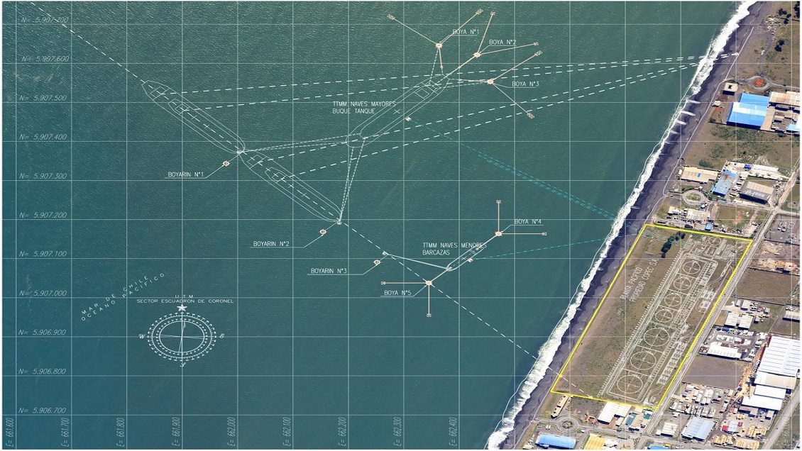 Evaluación Ambiental recomendó aprobar resistido proyecto de terminal marítimo de Copec en Coronel