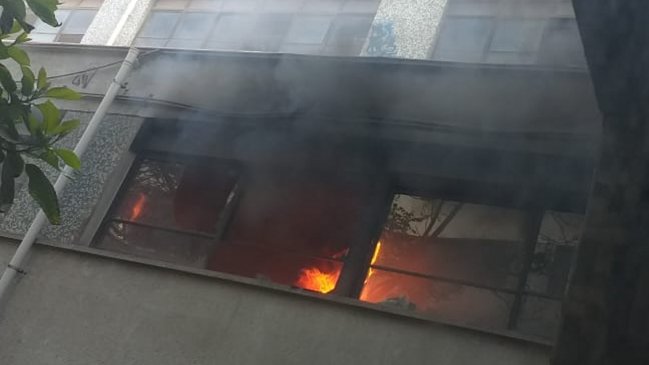 Amago de incendio afectó al Instituto Nacional
