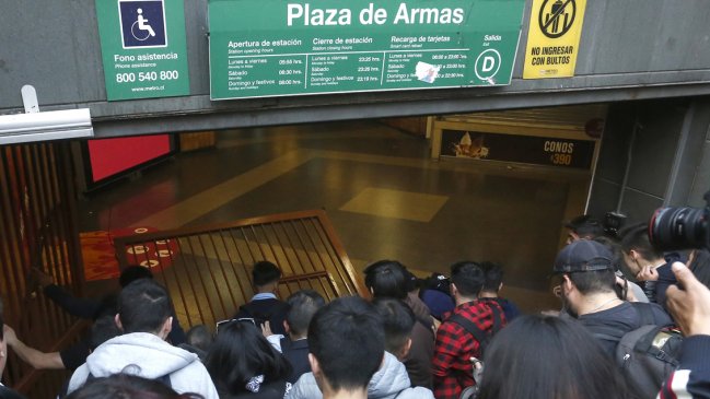 Red de Metro en alerta ante nueva jornada de evasiones masivas